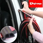 Наклейка на автомобиль, 5 м, 1 шт., s дверные уплотнительные полосы, наклейка, уплотнитель, резиновые уплотнения, звукоизоляция