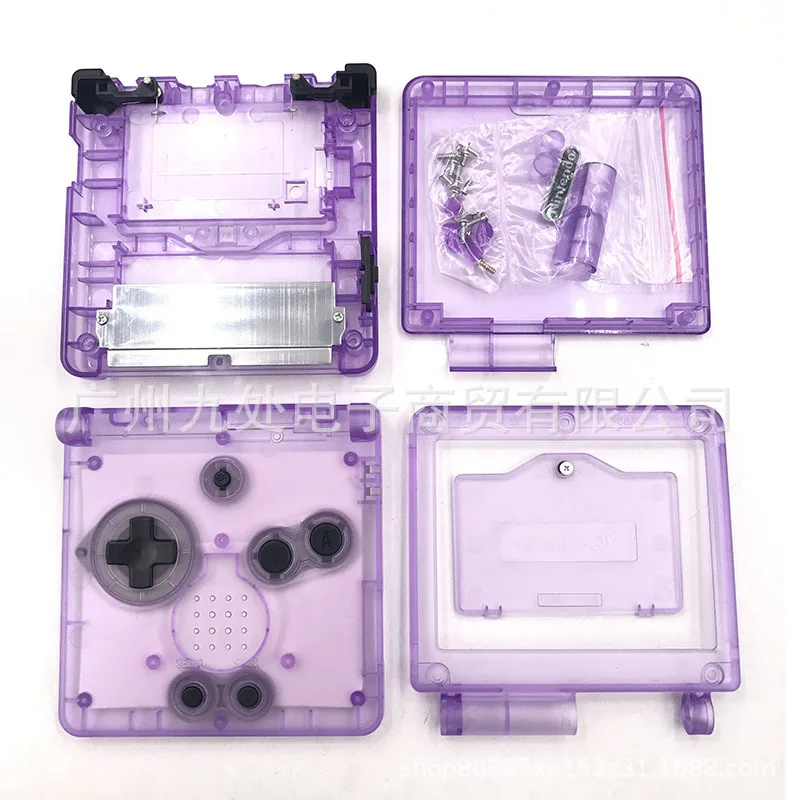 Для GameBoy Advance SP Классический прозрачный ограниченный выпуск сменный корпус