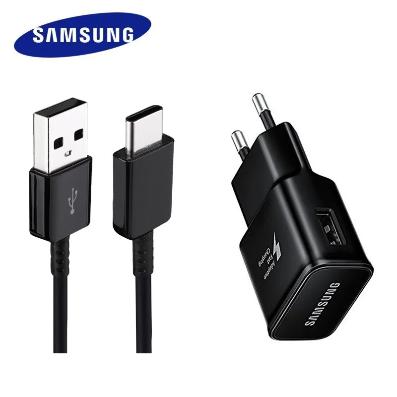 100% Оригинал samsung Адаптивное быстрое зарядное устройство USB быстрый адаптер 1 2 TYPE C