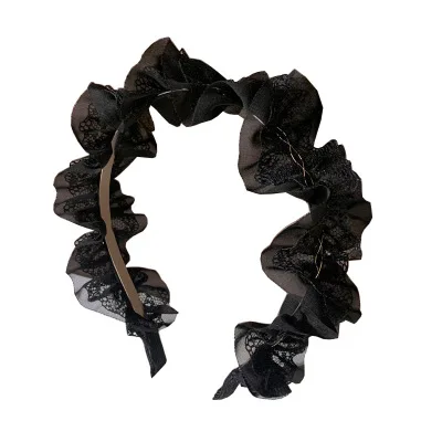 

Sweet Lolita Lace Headband Anime Cosplay Hair Accessories Face Washing Clean Makeup Tool Hairband Hairpin Costume Headdress