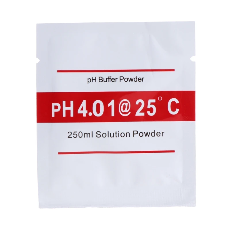 4 Pcs PH Buffer Solution Powder For Test Meter Measure Calibration 4.01 6.86 | Инструменты