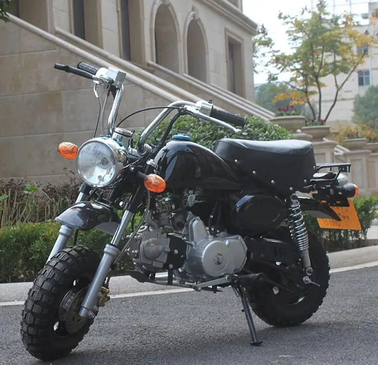 100cc одиночный цилиндр 80 км/ч топлива Ретро Скутер Досуг место автомобиль дети внедорожные взрослых бензин Высокая гонка двухколесный