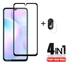 4-в-1 для Xiaomi Redmi 9A стекло для Redmi 9A Закаленное стекло протектор экрана для Redmi Note 9 S 8 Pro Redmi 8 9 A C стекло объектива