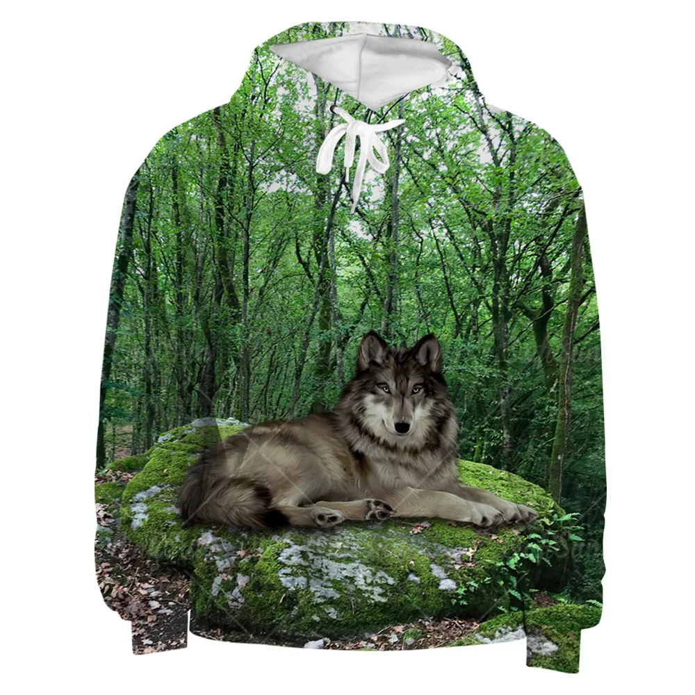 

2021 New Street Fashion Clothing Autumn 3d Hoodie Animal 3d Printing Men's Outdoor Street Casual Sweatshirt New Xxs-4xl