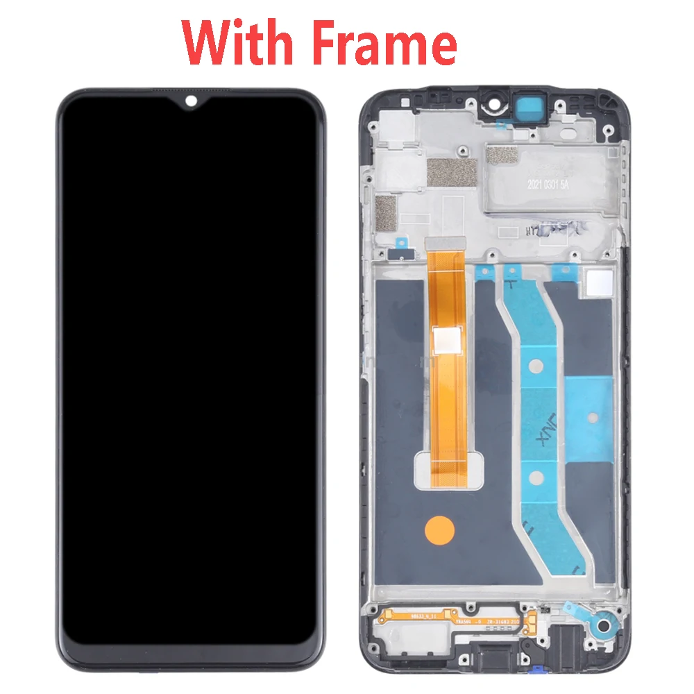 original for realme c11 rmx2185 lcd display touch screen replacement digitizer for realmec11 2020 display with frame 6 5 inches free global shipping