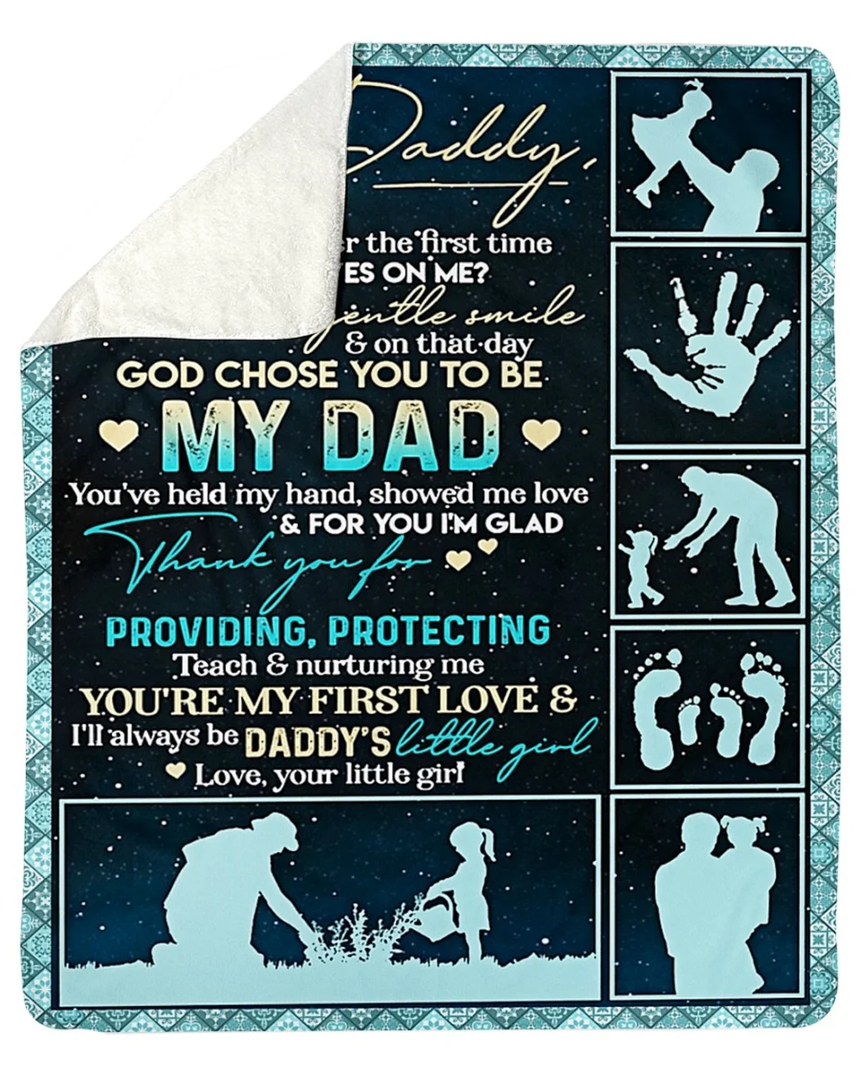 Любовь от уважаемого отца моей дочери | Удобное высококачественное флисовое