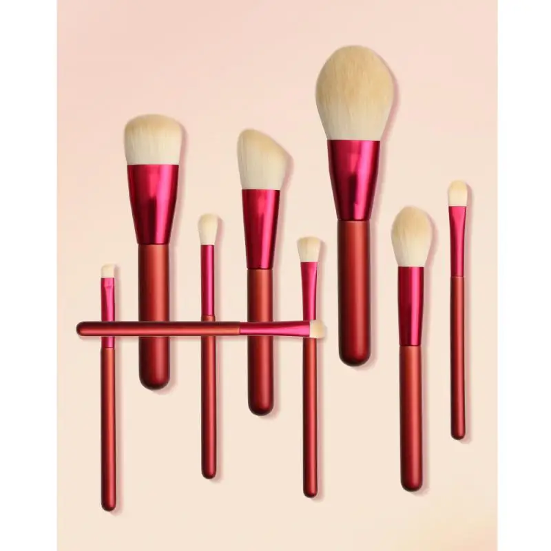 

Makeup Brush Set Blush Brush Makeup Tools Accessories Makeup Brushes & Tools 12 Pcs Small Grapes