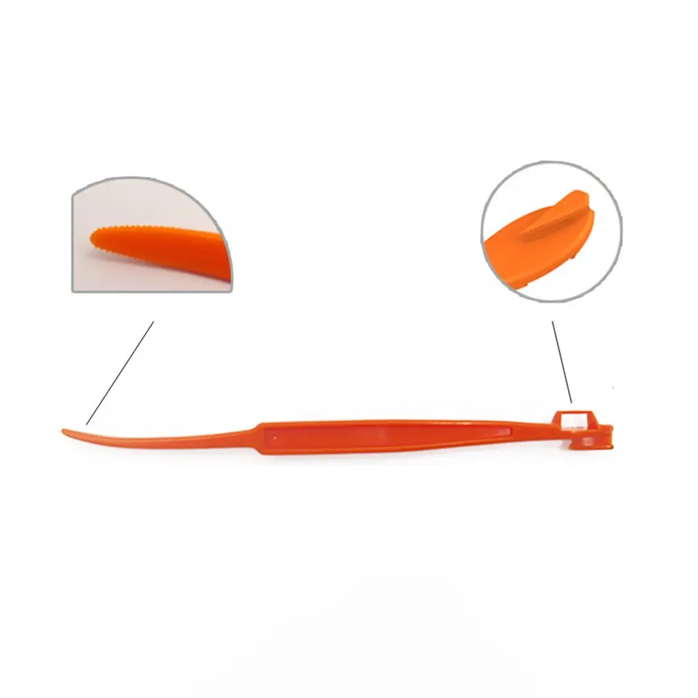 

Long Plastic Orange Peeler Multifunctional Peeler Opening Fruits Sawtooth Cutter Head Configuration Return Edge