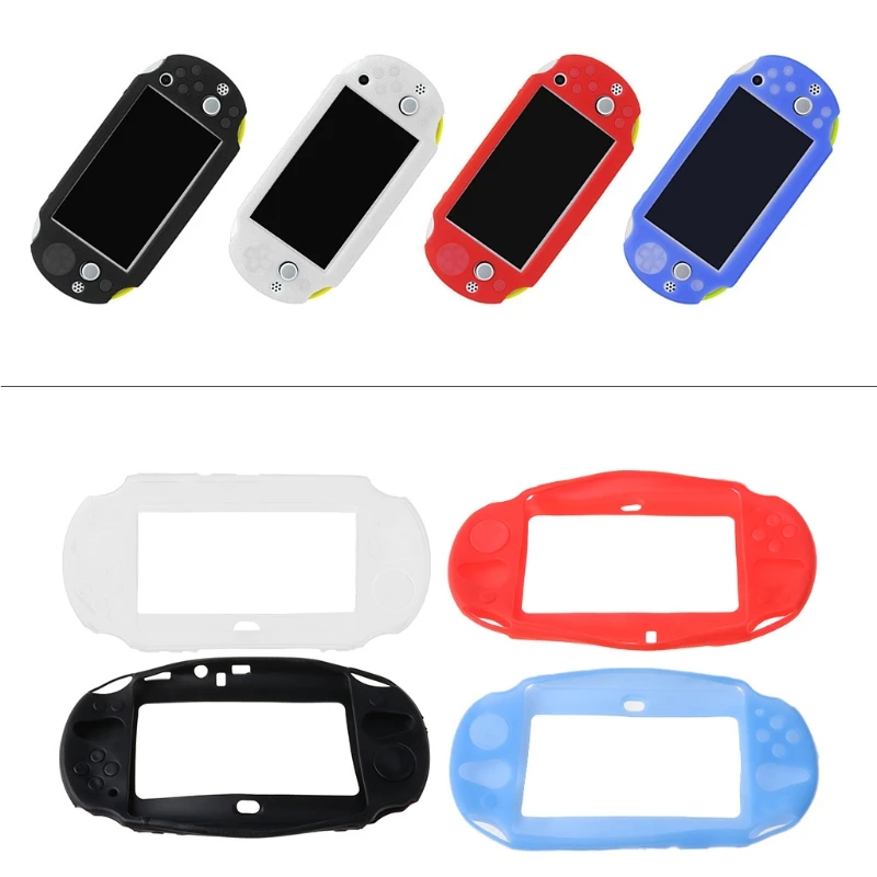 OOTDTY силиконовый резиновый мягкий защитный чехол для Sony PlayStation PS Vita 2000 Силиконовый