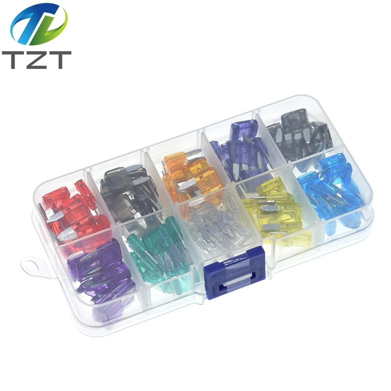 100 шт./лот автомобильный блок предохранителей среднего размера со стандартным