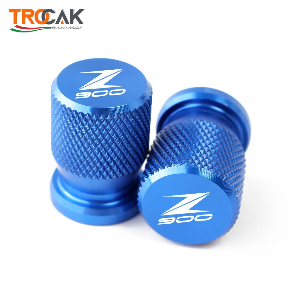 

Motorcycle Tire Valve Air Port Stem Cover Cap Plug CNC Aluminum Accessories FOR KAWASAKI Z900 z 900 2017 2018 2019 2020 2021