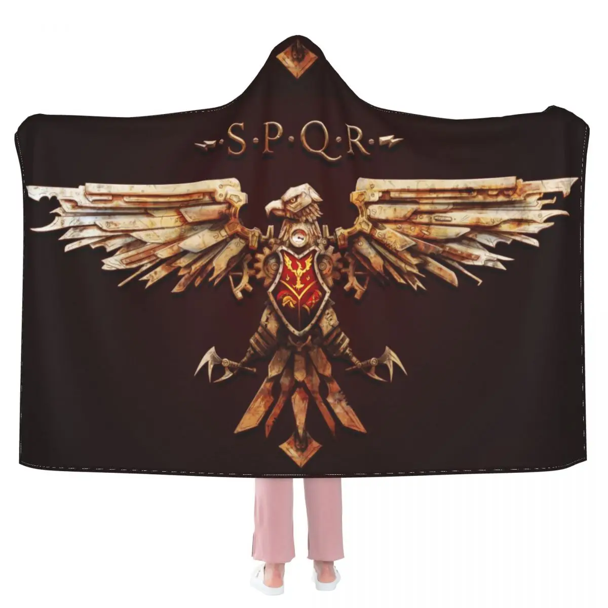 

SPQR super soft flannel hooded blanket/air conditioning blanket sofa/bedroom warm blanket