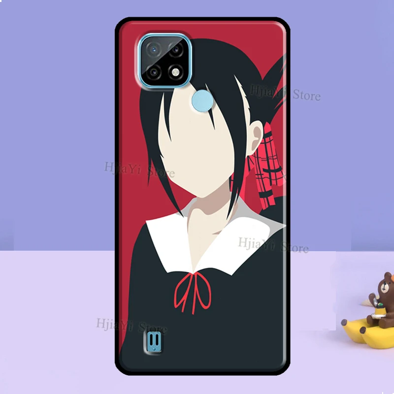 cute kaguya sama anime for realme 8i 9i 8 pro c21 gt master gt neo 2 phone case for oneplus nord 2 9r 8t 9 10 pro free global shipping