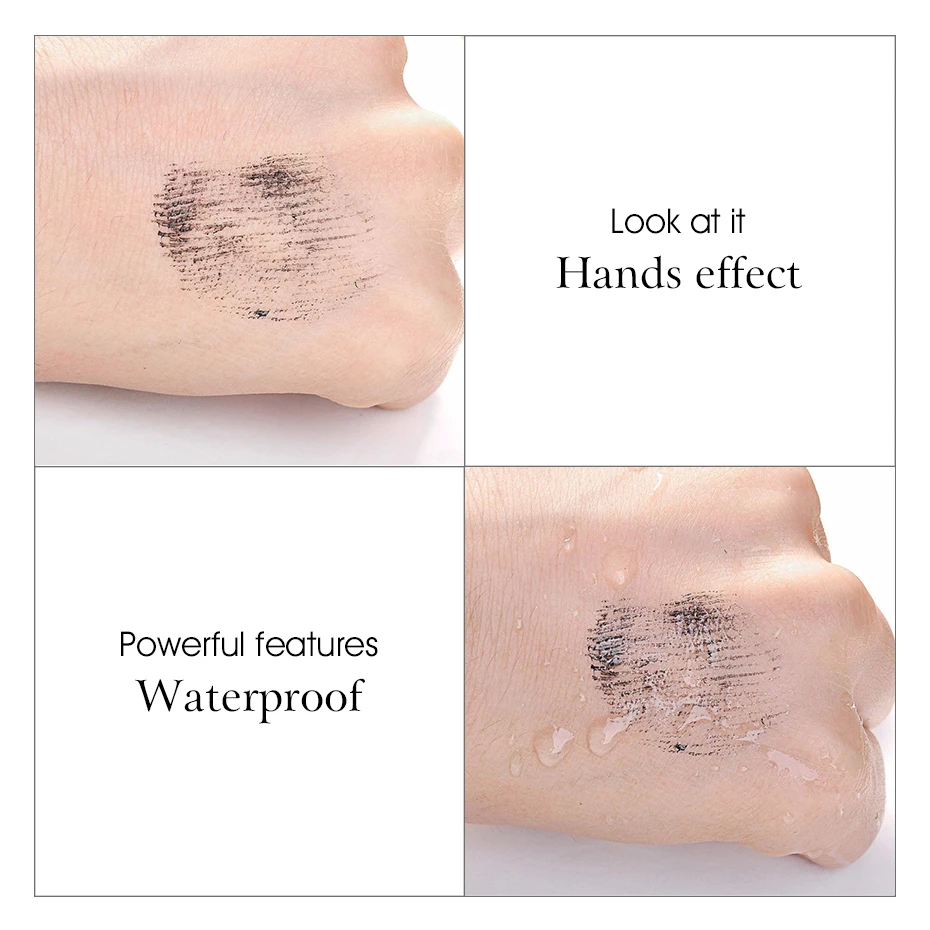 IMAGIC новинка Водостойкая тушь для ресниц черная концентрированная косметика