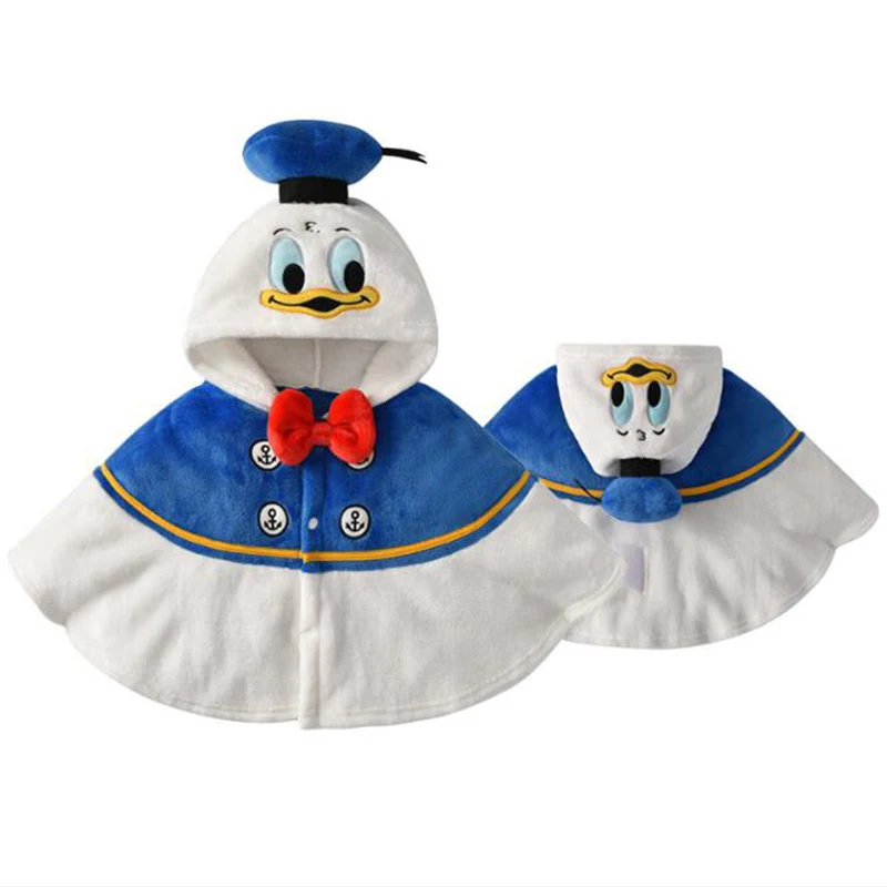 Фланелевая детская накидка с Рисунком Тигра утки детские халаты для сна Детские