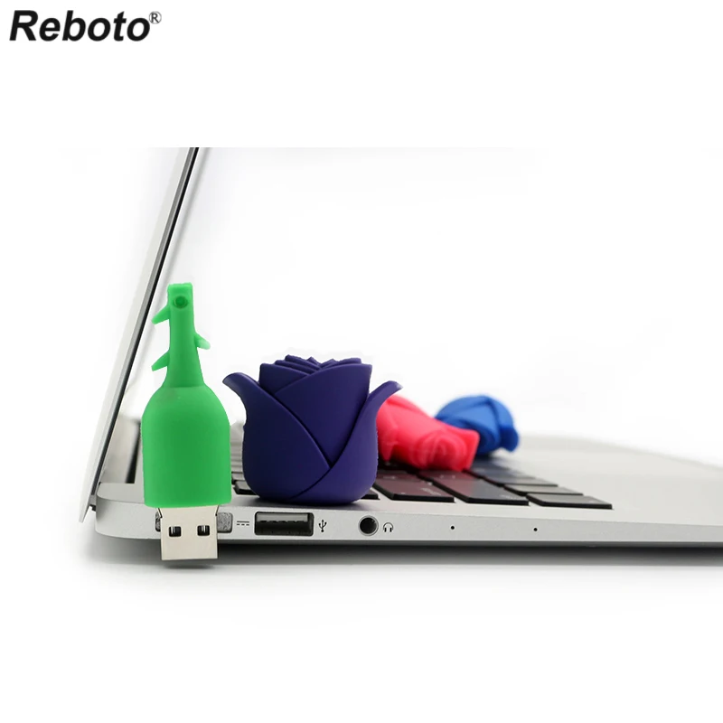 Usb флеш-накопитель в виде цветка 8 ГБ 16 32 64 | Компьютеры и офис