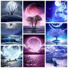 Алмазная 5D Вышивка Пейзаж, сделай сам, вышивка крестиком, украшение для дома