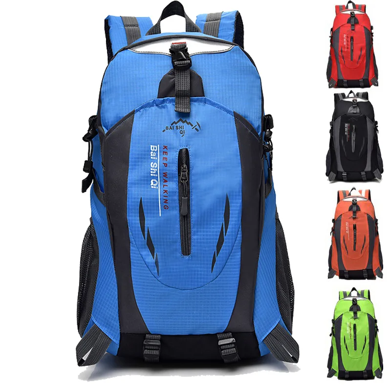 40L Outdoor Backpack Waterproof Men Mountaining Hiking Backpacks Women Travel Trekking Rucksack Ultralight Camping Sports Bags | Спорт и