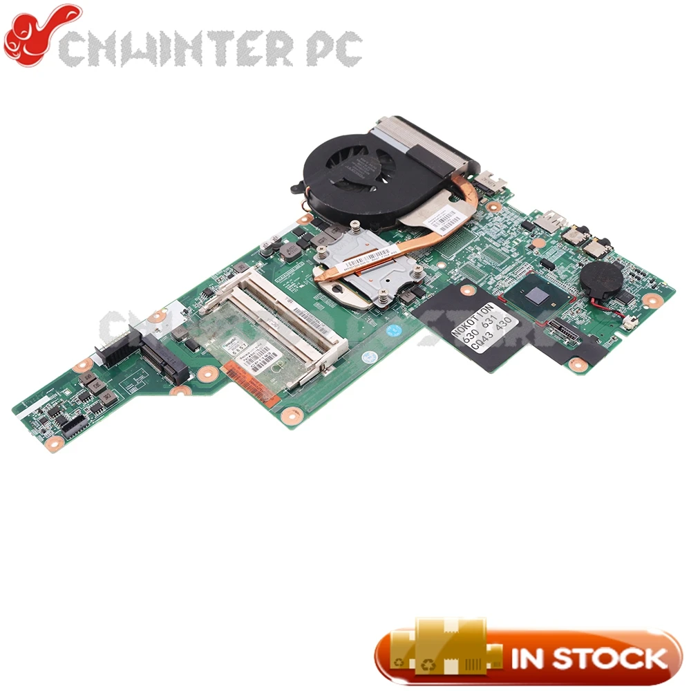 646175-001 646669-001 для HP 430 630 631 CQ43 Материнская плата I3 + радиатор подходит 646981-001 646982-001