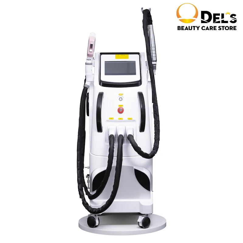 

3 in 1 OPT SHR IPL Laser Hair Removal Depilation Picosecond Lazer Tattoo Remove Carbon Peel Skin Rejuvenation Epilation Machine