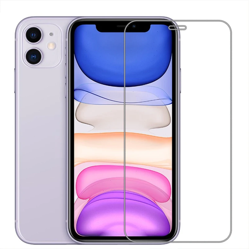 1 - 10 PCS / Lot Screen Protector Protective for iPhone 12 Mini X XS 11 Pro Max XR 7 8 SE 2020 6 6s Plus 5 5s 4S Tempered Glass | Мобильные