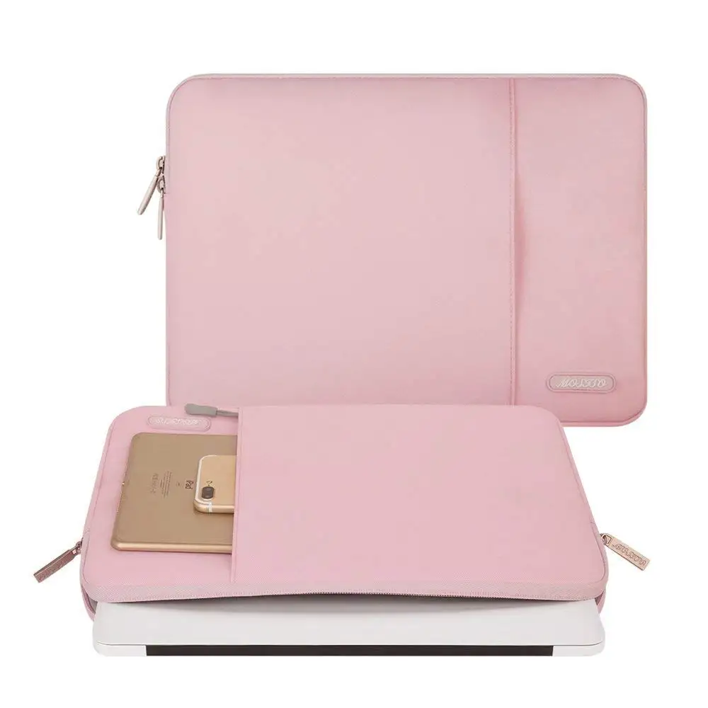 Pink MOSISO сумка для ноутбука чехол сумка 10,5 11,12, 13,14, 1", 15,6", 17 дюймов Тетрадь сумка для ноутбука MacBook Air Pro 13 15 дюймов Asus acer Dell - Цвет: Pink