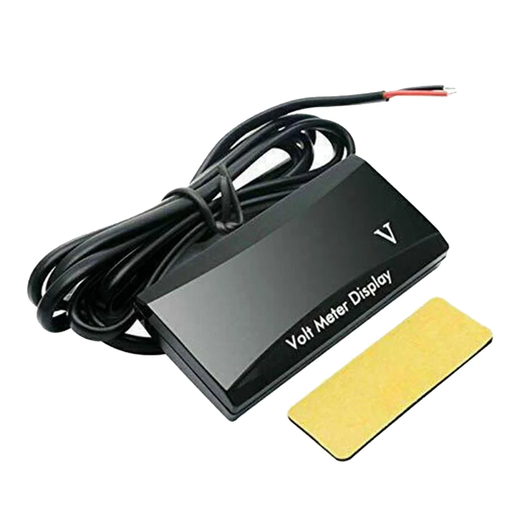 New Mini Digital Voltmeter 8-16V LED Car Auto Voltage Volt Panel Meter 2 Wire | Автомобили и мотоциклы