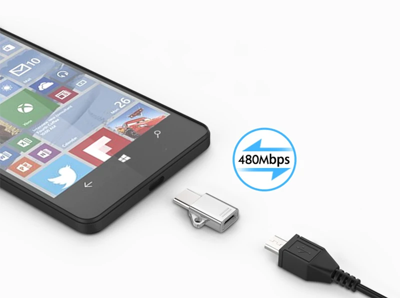 Адаптер Micro USB Type C OTG адаптер к 3 1 папа для Samsung S8 S9 Plus Note 8 LG Macbook | Мобильные телефоны