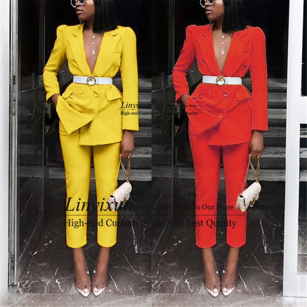 Осенние повседневные женские костюмы официальный деловой облегающий Блейзер