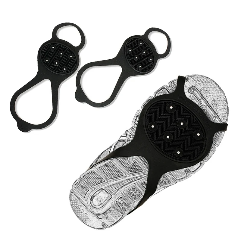 2020 обувь ледяной захват противоскользящие ботинки Захваты ходячие кошки шипы