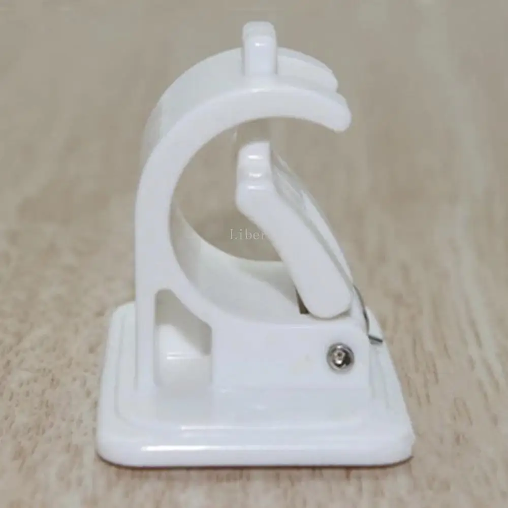 2 шт. самоклеющиеся душ Шторы штангодержатели кронштейны не прилипает давит