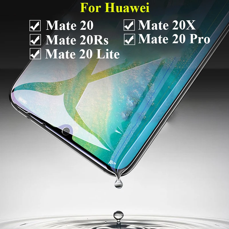 3D закаленное стекло для Huawei Mate 20 Lite Pro 20x 20rs световая защитная пленка Mate20 матовая