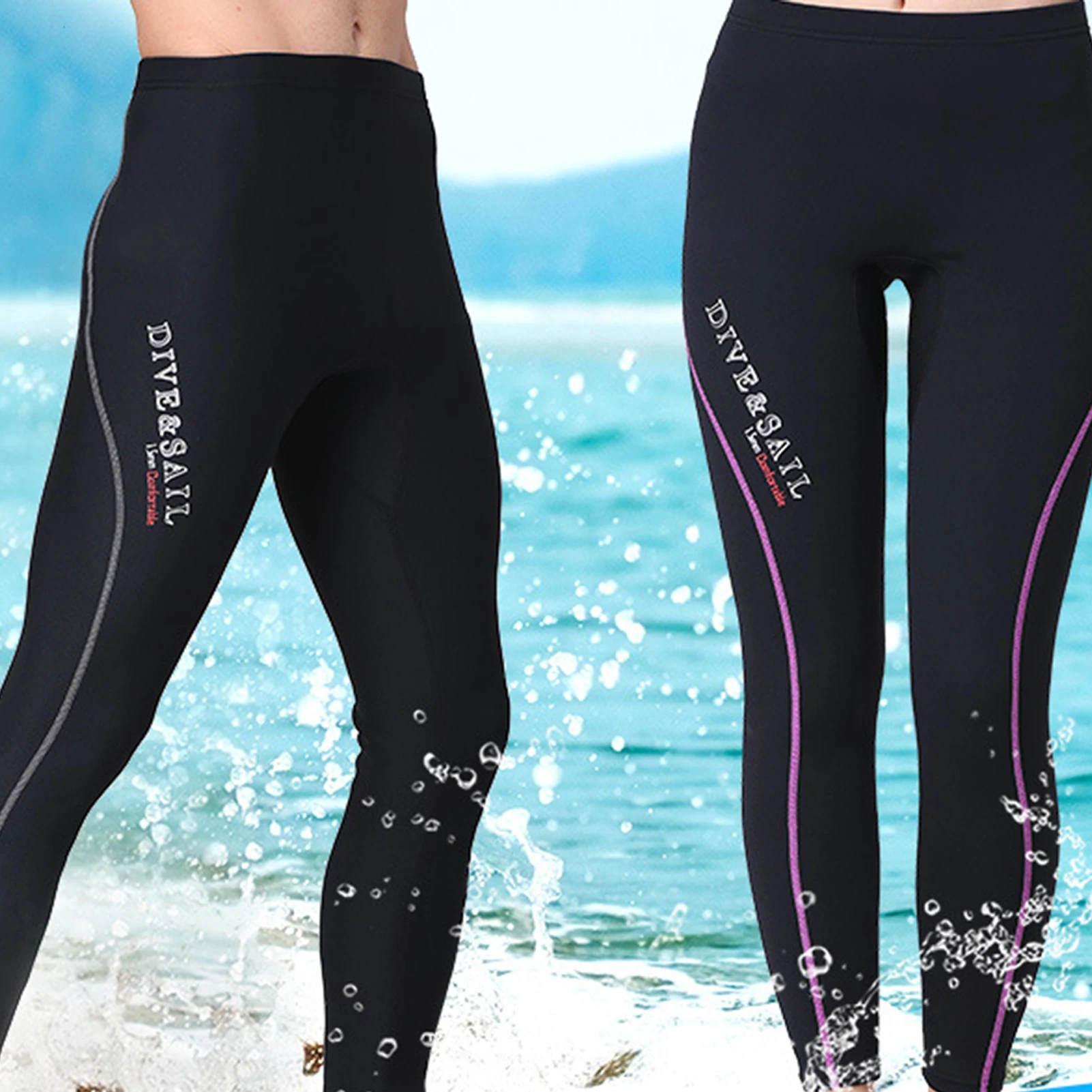 

Men Women 1.5mm Neoprene Wetsuit Diving Pants Dive Long Pants Scuba Snorkeling Swimming Spearfishing Surfing Equipment