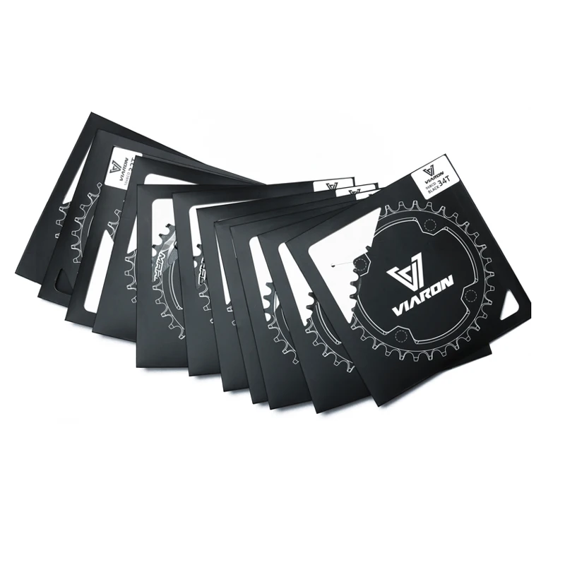 MTB bicicleta redonda rueda ancha estrecha 32 T 34 36 38T40T anillo de cadena cicculo cigyuenanal placa unica para pi | Спорт и