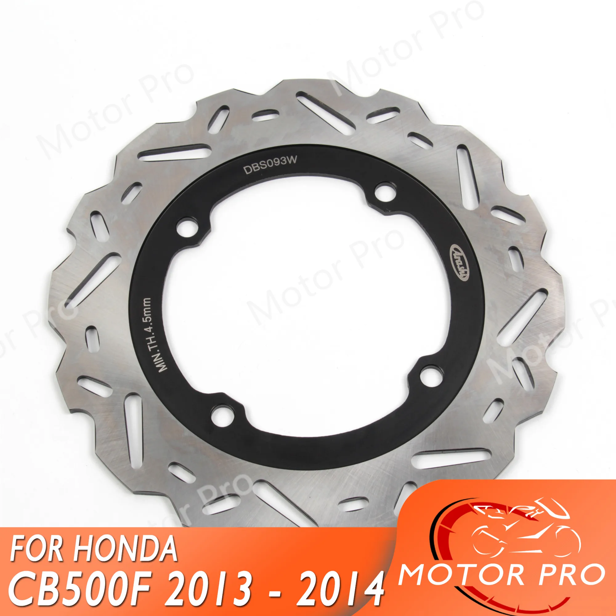 Задний тормозной диск для Honda CB500F 2013 2014 CB500X роторы CBR500R CBR 500 R CBR500 500R 2015 CB F X CB500 CBF