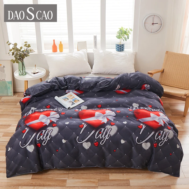 Новинка 2021 1 шт. пододеяльник из 100% полиэстера с разноцветным цветочным принтом в