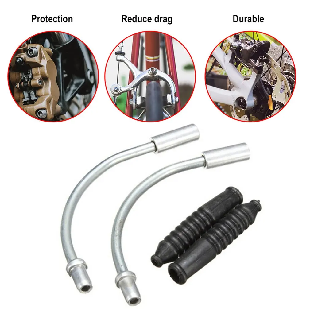 Велосипед V тормоз Лапша кабель направляющая труба резиновые сапоги Горная