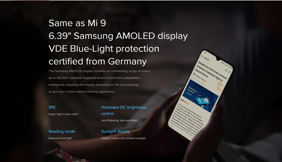 Глобальная версия Xiaomi Mi 9 Lite 6 ГБ ОЗУ 128 Гб ПЗУ 6,39 дюймов NFC мобильный телефон Snapdragon 710 Быстрая зарядка 4030 мАч смартфон