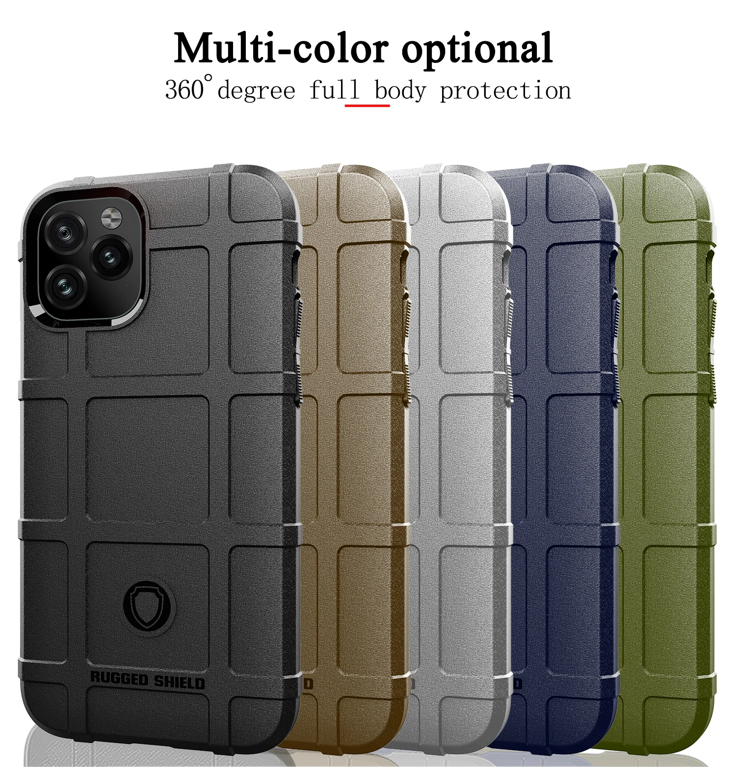 Shield Case For Apple iPhone 11 Pro Max Coque X Xs XR 6s 7 8 Plus Luxury Armor Matte Rugged Back Cover | Мобильные телефоны и
