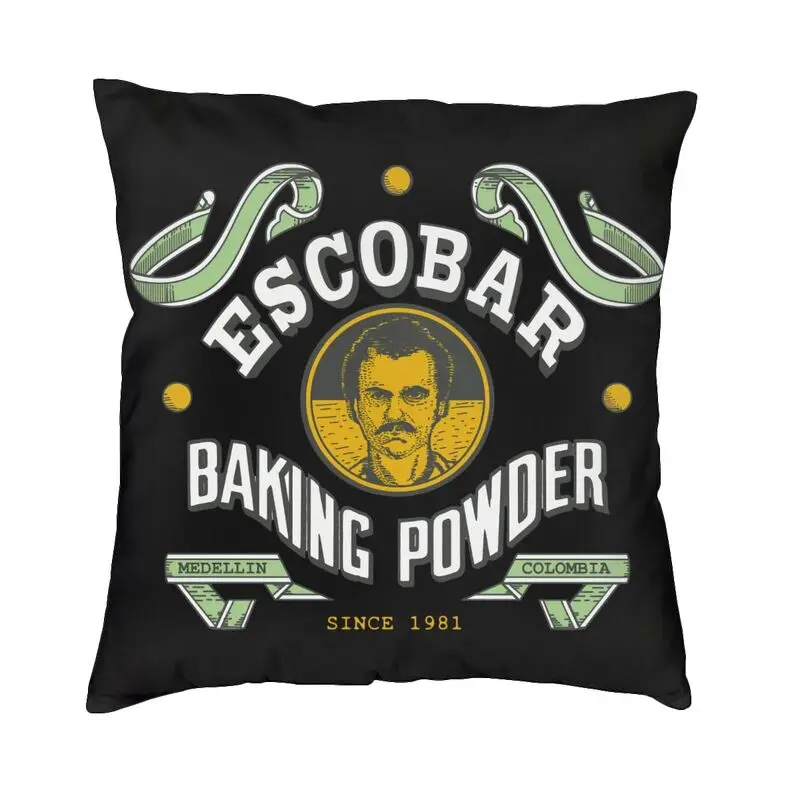 

Funny Plata O Plomo Narcos Cushion Cover 45x45 Home Decorative Printing Pablo Escobar Throw Pillow Case For Sofa Double-sided