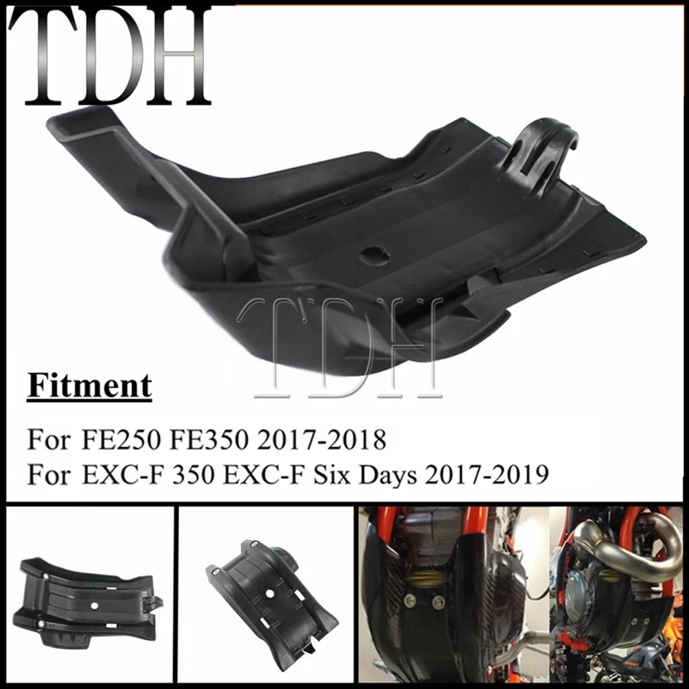 Черные мотоциклетные опорная плита защита двигателя мотоцикла Обложка