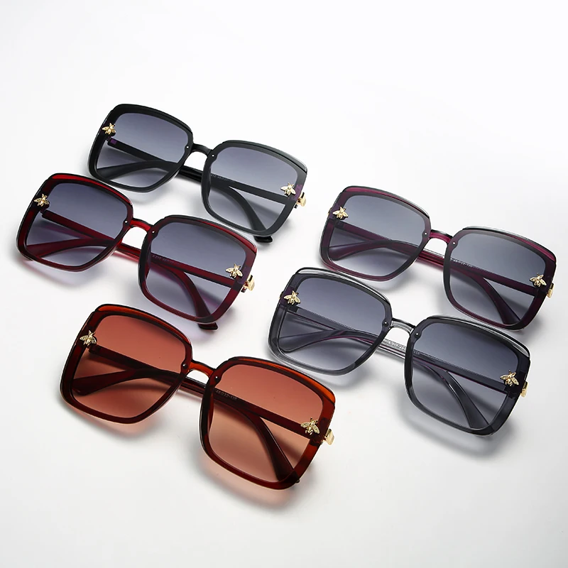 

Fashion Square Sunglasses Ladies Retro Lens Sun Glasses Shades Female Luxury Designer Sunglass for Women