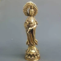 details about chinese ancient style bronze statueskwan yin pattern the statue wedding copper decoration real brass