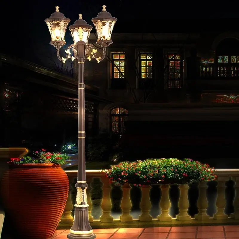 Lampadaire Strassenbeleuchtung Iluminador Jardin Farola внешняя площадь Декор Uliczna светильник экстерьер