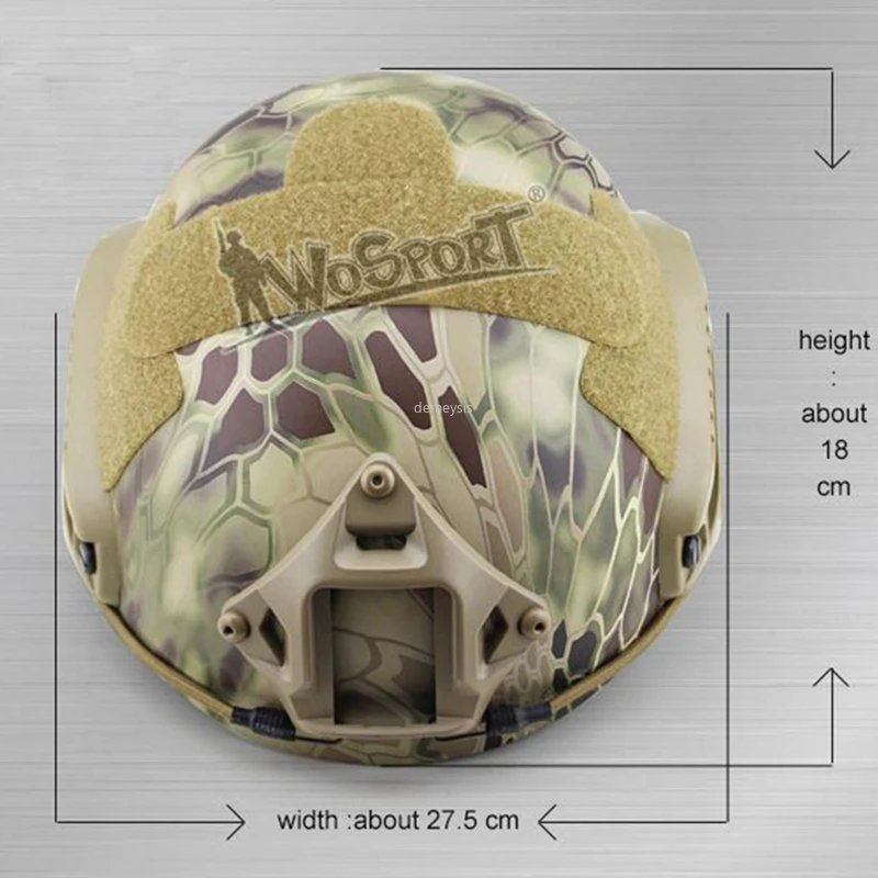 54-62 см Регулируемый тактический шлем военный страйкбол защитные шлемы армейский