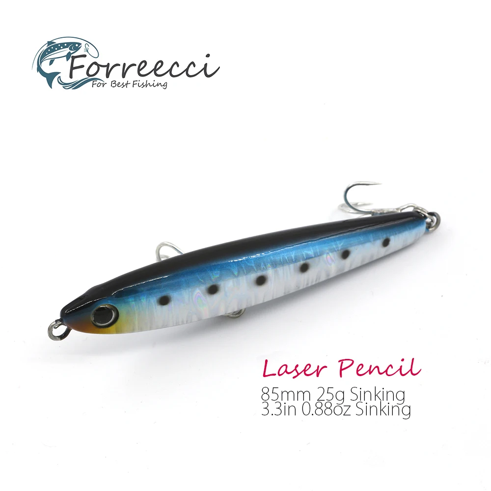 

Wobbler 25g 85mm Sinking Pencil Lure Hard Plastic Bait For Fishing Isca Artificial Pesca Lures Tackle Gear Easy Shiner Pencil