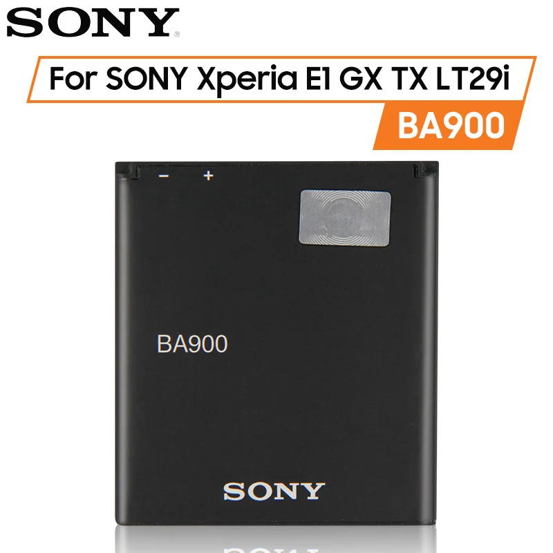 Оригинальный аккумулятор Sony для SONY Xperia E1 GX TX LT29i SO 04D S36H ST26I C1904 C2105 BA900 1700mAh запасная