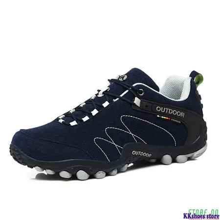 

Spring Hiking Shoes Men Women Waterproof Shoes Wear-resisting Climbing Mountain Shoes Leather Sport Sneakers Trekking Boot