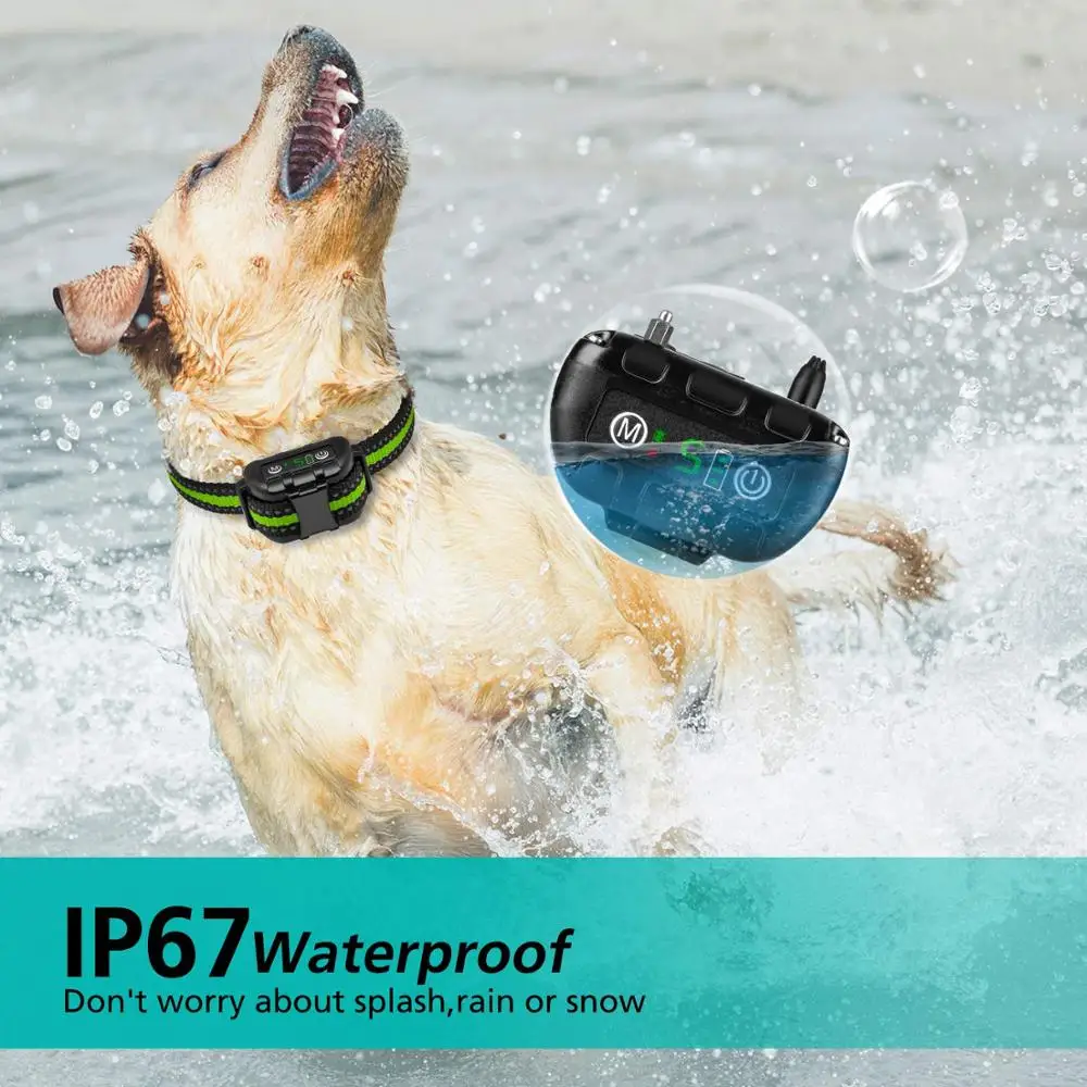 Оптовая продажа хит продаж 2020 перезаряжаемый ошейник для контроля коры без