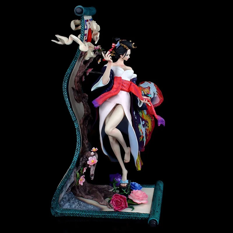 

46cm Anime One Piece Action Figure Nico Robin Accompanies Shogunate Imprint Series Kimono Collection Statue Toys Ornaments
